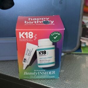 K18 Biomimetic Hairscience Peptide Prep Set - Pink and White